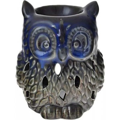 Čína Aroma lampa Sova 12 cm modrá – Hledejceny.cz