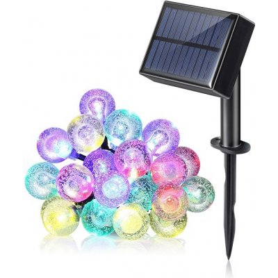 Solar 30 06 Solární vánoční řetěz RGB 30LED 6Metrů – Hledejceny.cz