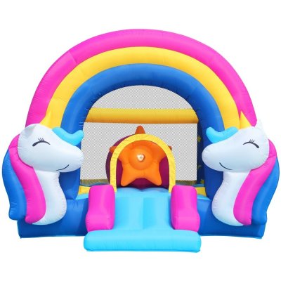 Happy Hop Skákací hrad Půlnoční jednorožec – Zboží Mobilmania