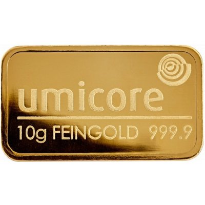Umicore zlatý slitek 10g – Zboží Dáma