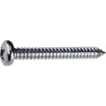 Šroub do plechu 4,2x32 PH, válcová hlava, zinek bílý, 20ks – Hledejceny.cz