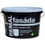 REMAL Bílý akrylátový fasádní nátěr FASÁDA - 4 kg - bílý – Hledejceny.cz