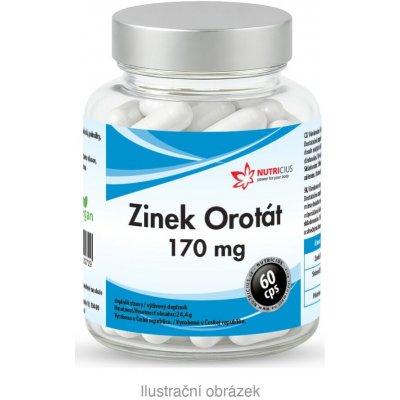 Nutricius Zinek orotát 60 kapslí – Hledejceny.cz