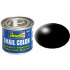 Modelářské nářadí Revell Barva emailová hedvábně matná Černá Black č. 302