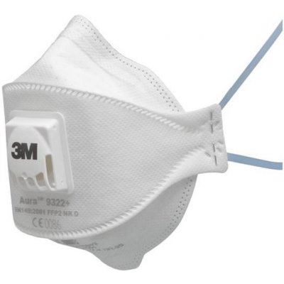 3M 9322+ Aura FFP2 s ventilkem – Zboží Mobilmania