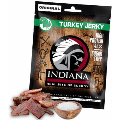 Indiana Turkey Jerky Original 90 g – Hledejceny.cz