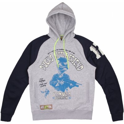YAKUZA mikina YPS 3326 dark blue/grey – Hledejceny.cz