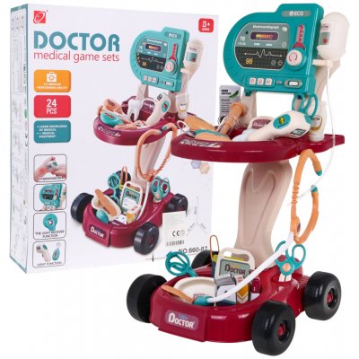 RKToys Vozík malého doktora EKG – Sleviste.cz