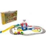 Wader Play Tracks vlak s kolejemi plast 4ks autíček 6,4m – Hledejceny.cz