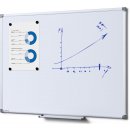 Jansen Display Scritto popisovatelná magnetická tabule whiteboard 900 x 600 mm