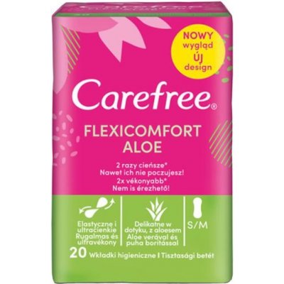 Carefree FlexiComfort Aloe 20 ks