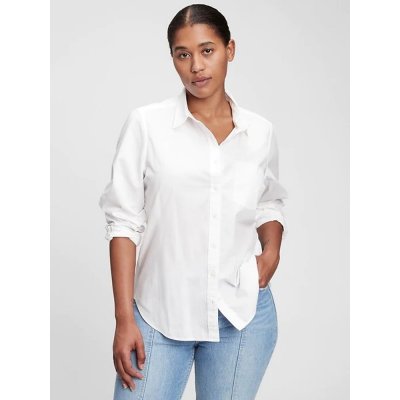 Gap 704271-01 košile perfect organic cotton bílá – Hledejceny.cz