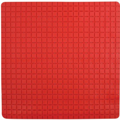 MSV protiskluzová podložka do sprchy QUADRO Premium červená 54 x 54 cm 142921 – Hledejceny.cz