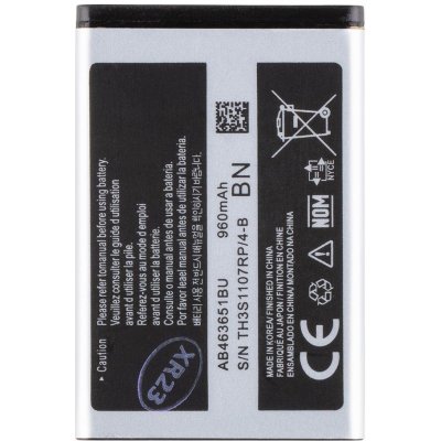 For_Samsung AB463651BE Baterie pro Samsung Li-Ion 960mAh (OEM)