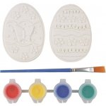 Anděl Velikonoční okenní fólie - kuřátka ve vajíčku - 33,5 x 30 cm - 6909 – Zboží Mobilmania