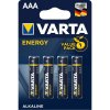 Baterie primární Varta Energy AAA 4ks 961095