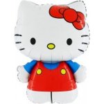 GRABO MINI Hello Kitty červená 14 35cm fóliový balónek nafukovací – Zboží Mobilmania