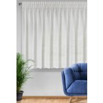 ZÁCLONA SIBEL NA PÁSCE 300X150 CM BÍLÁ – Hledejceny.cz