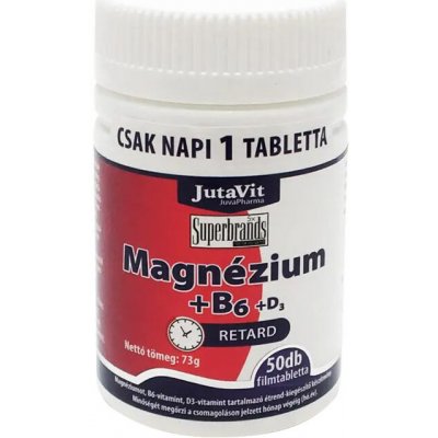 JutaVit Hořčík kombi + Vitamín B6 50 tablet – Hledejceny.cz