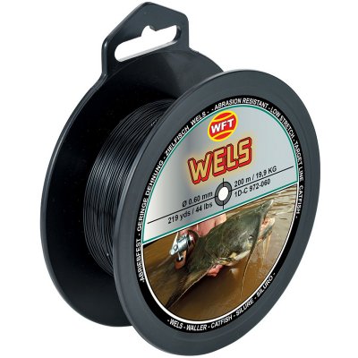 WFT Sumec black 200 m 0,6 mm 19,9 kg – Zboží Mobilmania