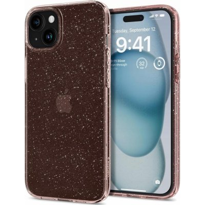 Spigen Liquid Crystal Glitter Rose Quartz iPhone 15 – Zbozi.Blesk.cz