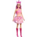 Barbie Jednorožec s dlouhými růžovými vlasy HRR13 – Zboží Mobilmania