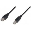 usb kabel Digitus AK-300102-010-S USB A/samec na B/samec, 1m, černý