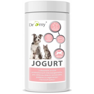 Dromy Jogurt pro psy a kočky s probiotiky 800 g – Zbozi.Blesk.cz