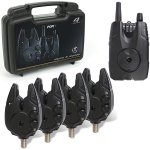 Fox Micron MX Sada Signalizátorů záběrů s příposlechem 4 pruty Černá – Zboží Mobilmania