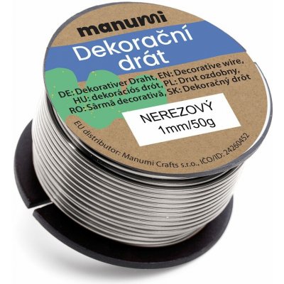 Hobby dráty Nerezový drát 1mm/50g – Hledejceny.cz