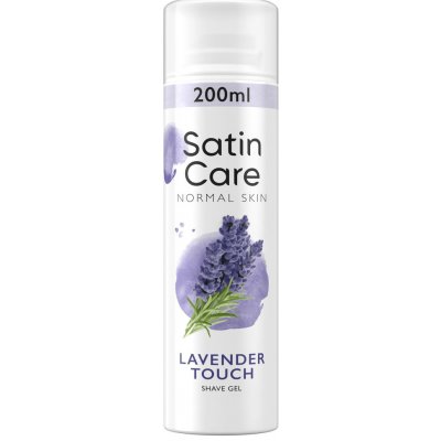 Gillette Satin Care Lavender Touch gel na holení 200 ml – Hledejceny.cz