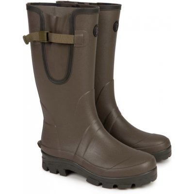 Fox Holínky Neoprene lined Camo/Khaki Rubber Boot – Zboží Dáma