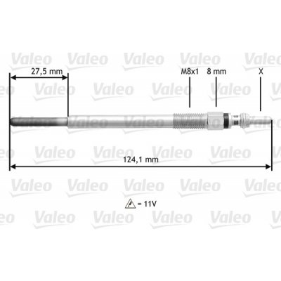 Žhavící svíčka VALEO 345138 – Zbozi.Blesk.cz