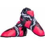 Fighter Chrániče nohou JE1455-WRD-0207 černá/růžová – Zboží Dáma