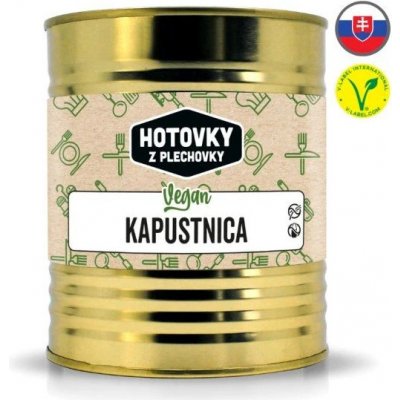 Hotovky z plechovky Zelňačka Vegan 0,8 kg – Zbozi.Blesk.cz