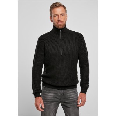 Brandit svetr Marine Pullover Troyer černá – Zboží Dáma