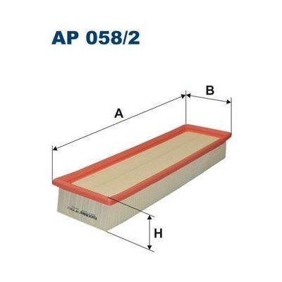 Vzduchový filtr FILTRON AP 058/2 – Zboží Mobilmania