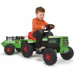 Injusa elektrický traktor Basic s přívěsem 6V zelená