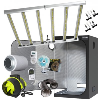 Higarden LED Set 720W Lazerlite 120 x 120 x 200 cm – Hledejceny.cz