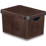 CURVER Box plastový 22 l se vzorem "Kůže" – Hledejceny.cz