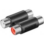 PremiumCord Redukce 2x cinch / RCA Female/Female – Sleviste.cz