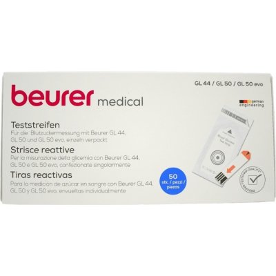 Beurer GL44/GL50 testovací proužky 50 ks – Zboží Dáma