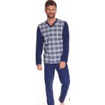 Taro Victor 2633 pánské pyžamo dlouhé tm.modré – Zbozi.Blesk.cz