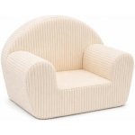 New Baby Dětské křeslo Manšestrové cream – Zboží Dáma