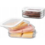 Mepal Modula bílá trojúrovňová plastová dóza na uzeniny 1,6 l – Sleviste.cz