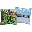 Halantex Oboustranný polštář Minecraft Farma 40x40