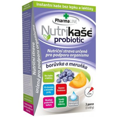 MOGADOR Nutrikaše probiotic meruňka a borůvka 180 g 3x60 g – Zboží Dáma
