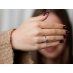 Olivie Stříbrný zásnubní prsten AMBER 4131 – Hledejceny.cz