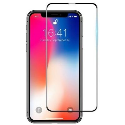 Bomba 3D 9H sklo FULL SIZE pro iPhone XR G008_IP_XR_BLACK – Zboží Živě