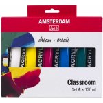 Royal Talens Sada akrylových perleťových barev zn. Amsterdam 6x20 ml – Sleviste.cz